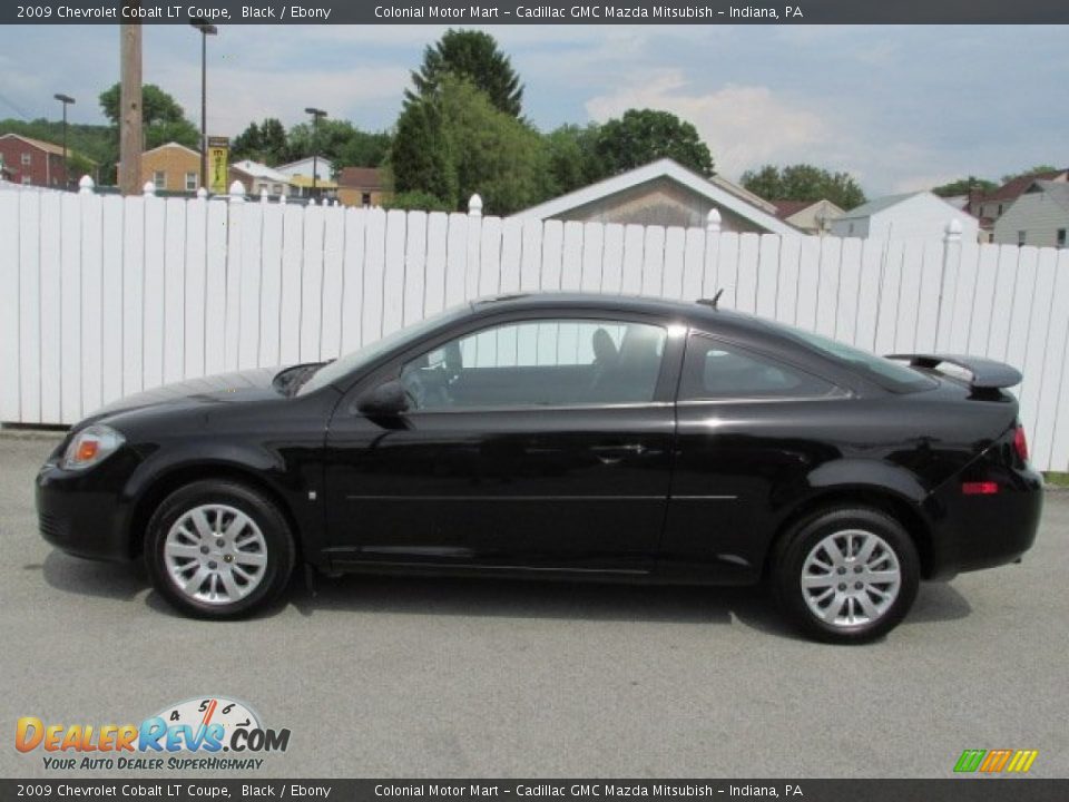 2009 Chevrolet Cobalt LT Coupe Black / Ebony Photo #2