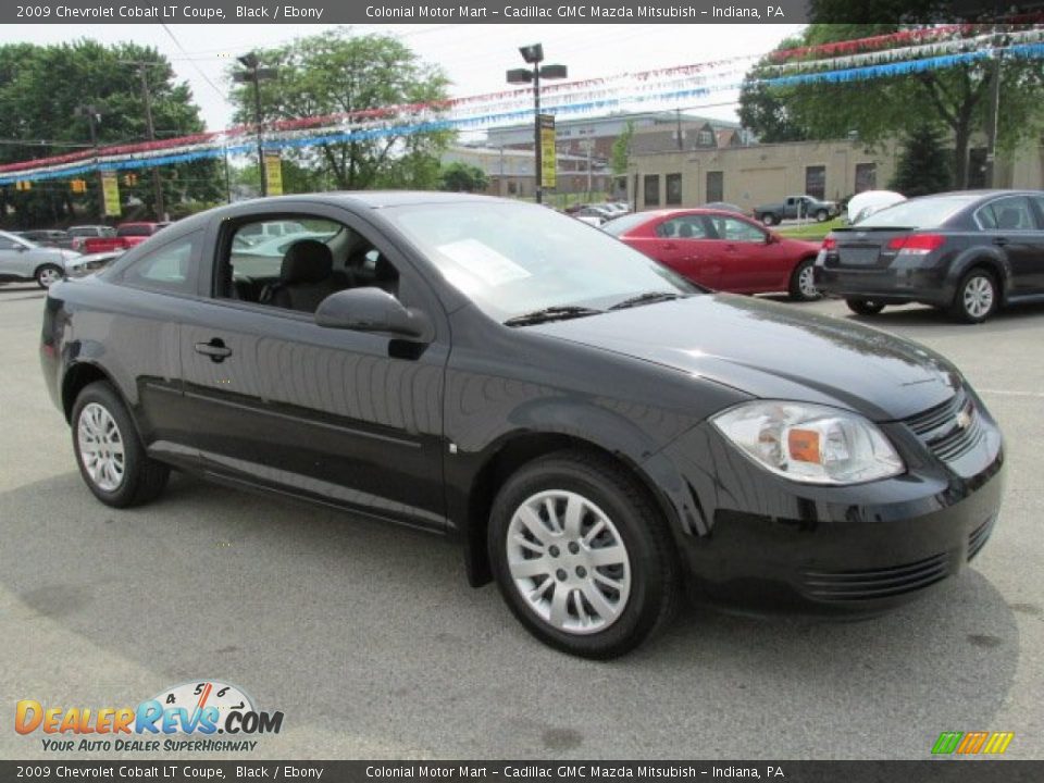 2009 Chevrolet Cobalt LT Coupe Black / Ebony Photo #6