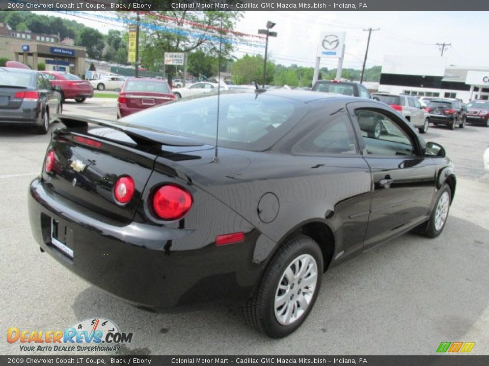 2009 Chevrolet Cobalt LT Coupe Black / Ebony Photo #7