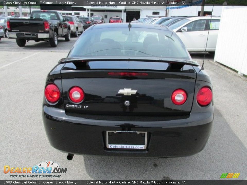 2009 Chevrolet Cobalt LT Coupe Black / Ebony Photo #8