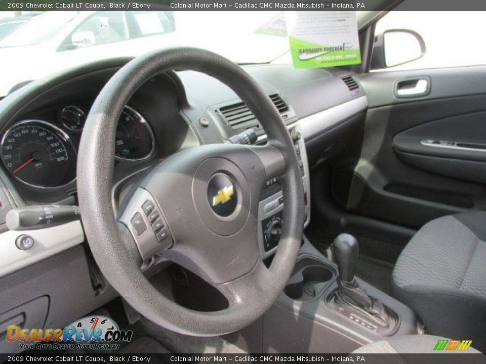 2009 Chevrolet Cobalt LT Coupe Black / Ebony Photo #11