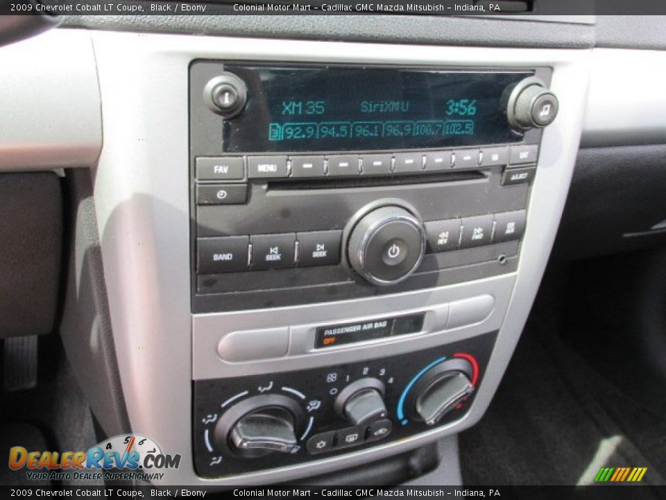 2009 Chevrolet Cobalt LT Coupe Black / Ebony Photo #16