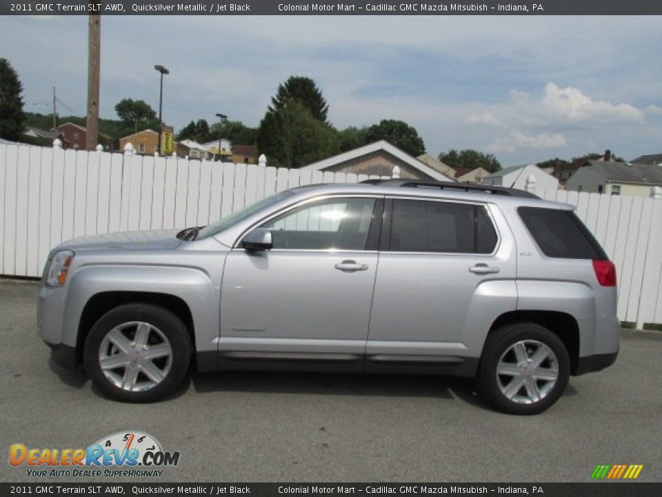 2011 GMC Terrain SLT AWD Quicksilver Metallic / Jet Black Photo #2