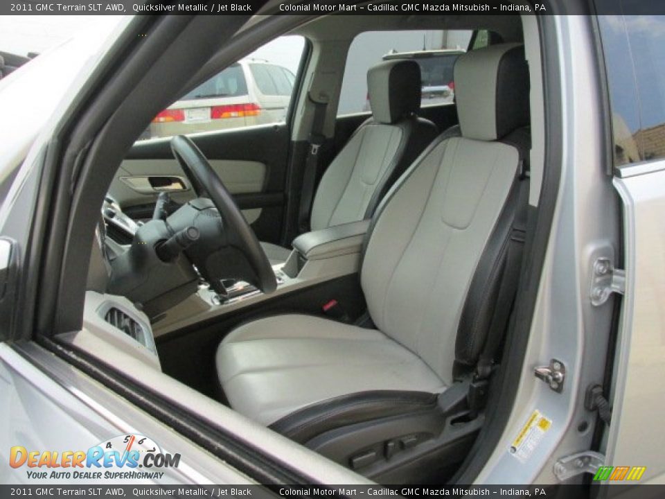 2011 GMC Terrain SLT AWD Quicksilver Metallic / Jet Black Photo #9