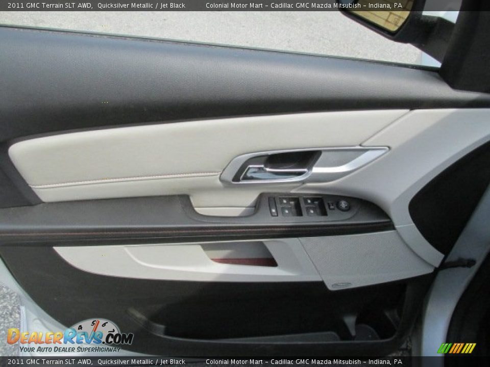 2011 GMC Terrain SLT AWD Quicksilver Metallic / Jet Black Photo #11