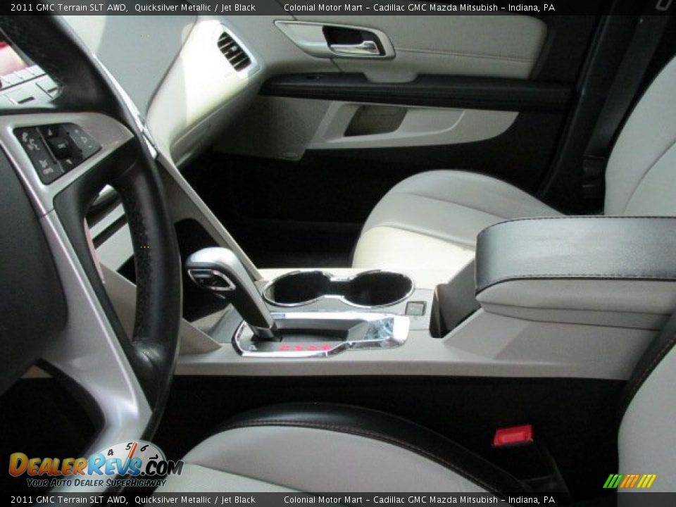 2011 GMC Terrain SLT AWD Quicksilver Metallic / Jet Black Photo #13