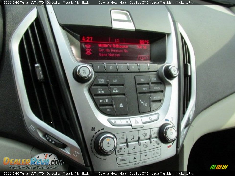 2011 GMC Terrain SLT AWD Quicksilver Metallic / Jet Black Photo #14