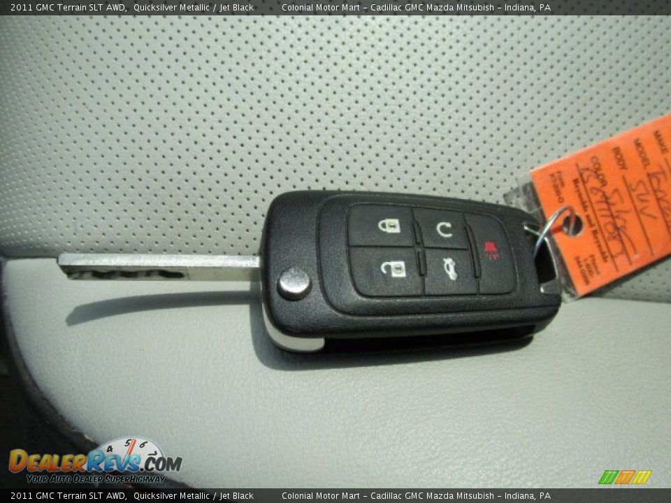 2011 GMC Terrain SLT AWD Quicksilver Metallic / Jet Black Photo #18