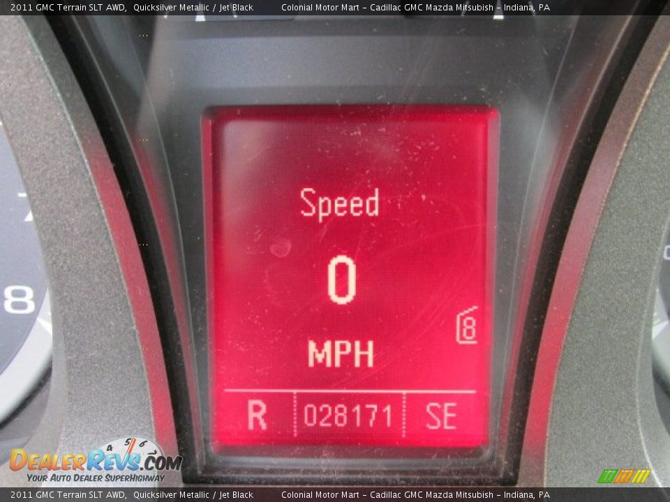 2011 GMC Terrain SLT AWD Quicksilver Metallic / Jet Black Photo #20