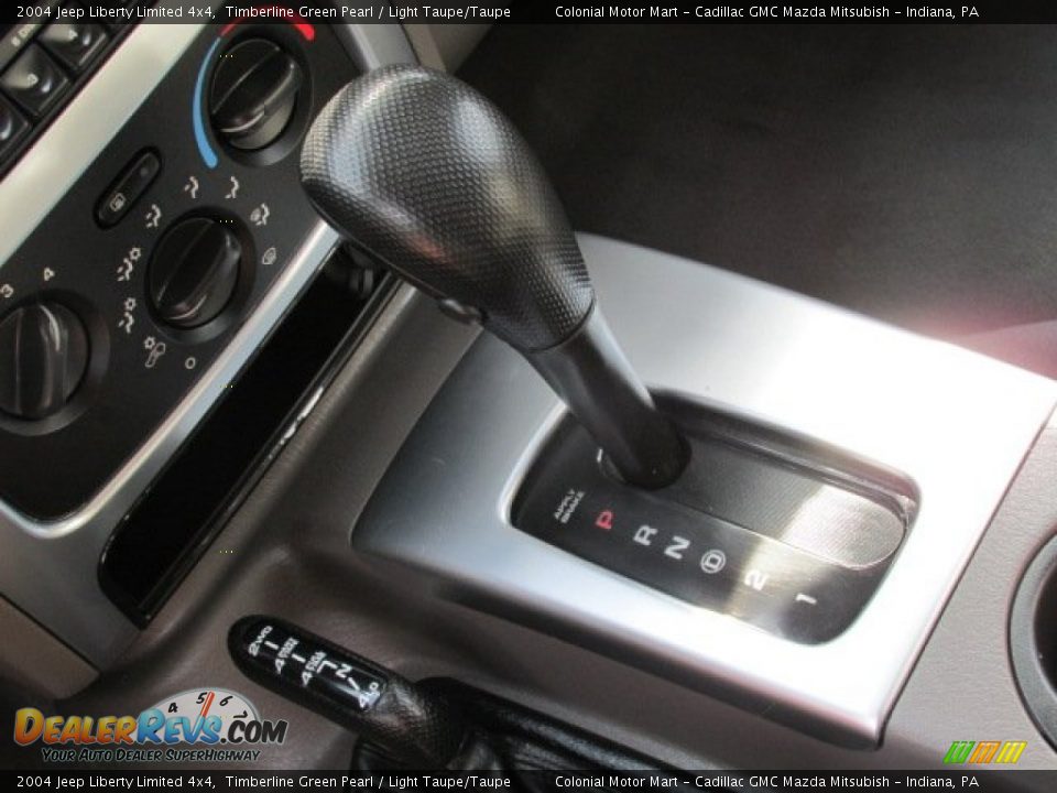 2004 Jeep Liberty Limited 4x4 Timberline Green Pearl / Light Taupe/Taupe Photo #14