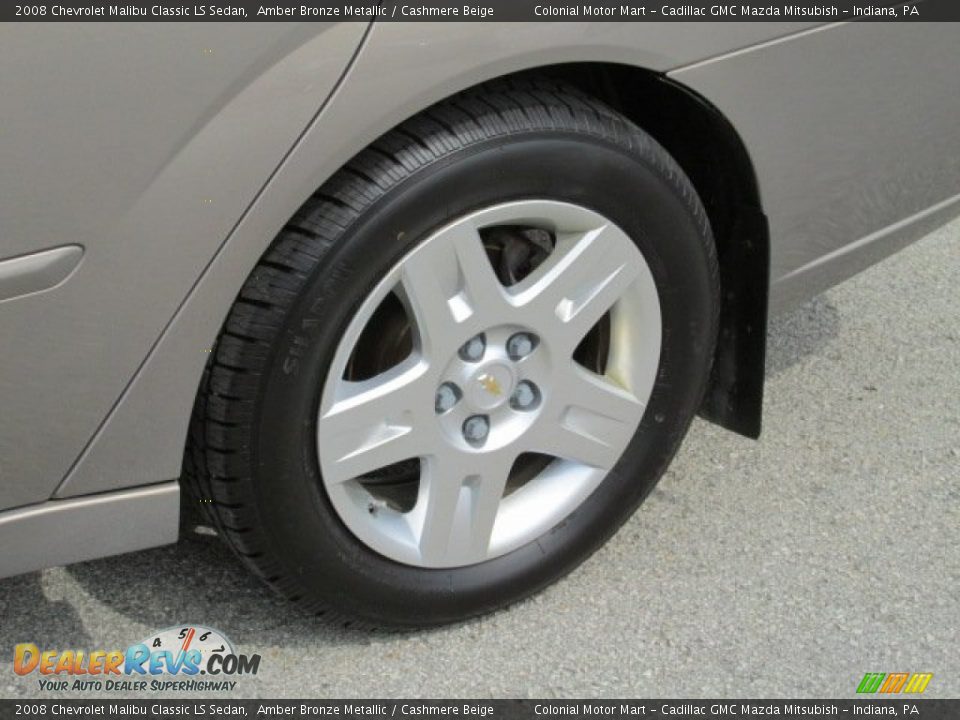 2008 Chevrolet Malibu Classic LS Sedan Amber Bronze Metallic / Cashmere Beige Photo #3