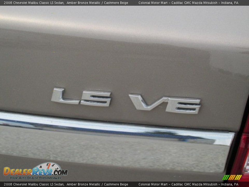 2008 Chevrolet Malibu Classic LS Sedan Amber Bronze Metallic / Cashmere Beige Photo #7