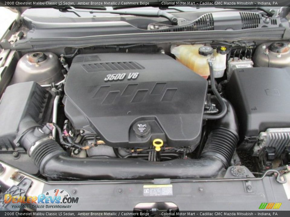 2008 Chevrolet Malibu Classic LS Sedan Amber Bronze Metallic / Cashmere Beige Photo #10