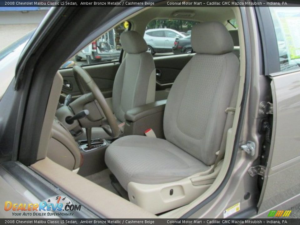 2008 Chevrolet Malibu Classic LS Sedan Amber Bronze Metallic / Cashmere Beige Photo #12