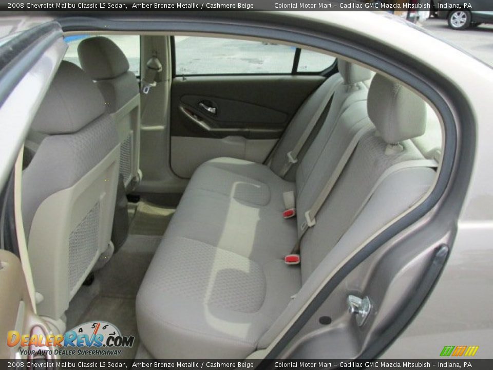 2008 Chevrolet Malibu Classic LS Sedan Amber Bronze Metallic / Cashmere Beige Photo #14