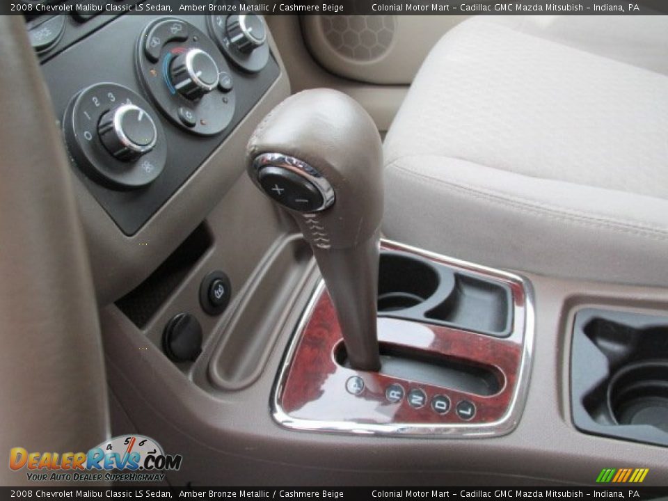 2008 Chevrolet Malibu Classic LS Sedan Amber Bronze Metallic / Cashmere Beige Photo #15
