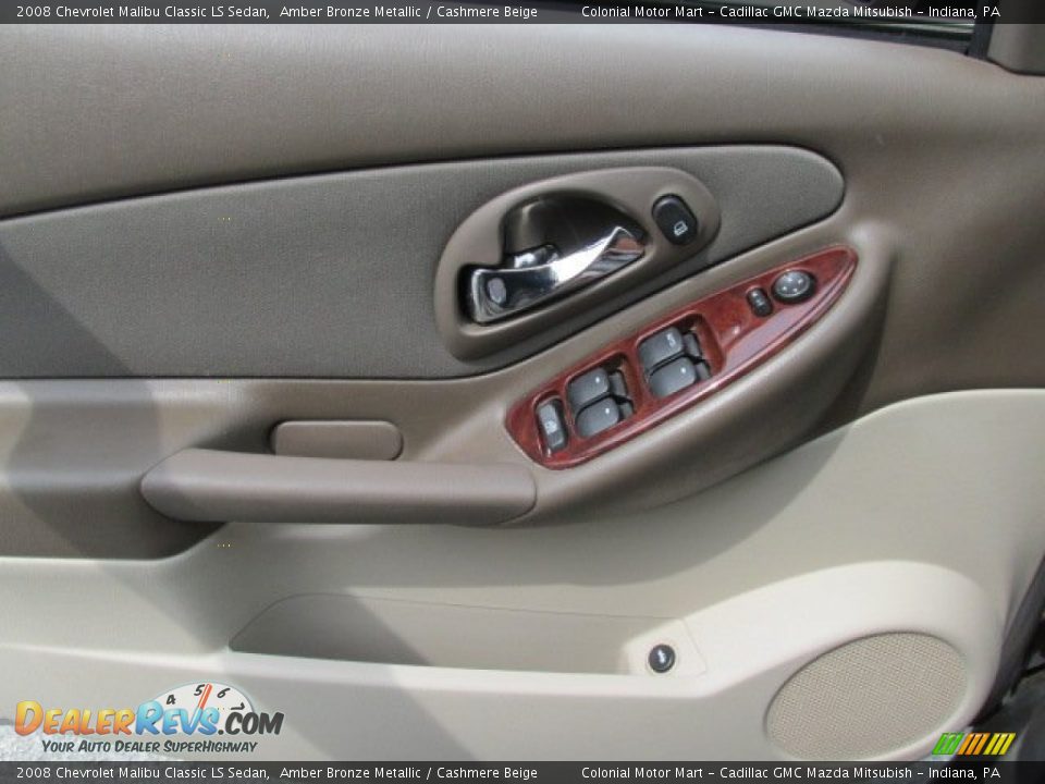 2008 Chevrolet Malibu Classic LS Sedan Amber Bronze Metallic / Cashmere Beige Photo #17