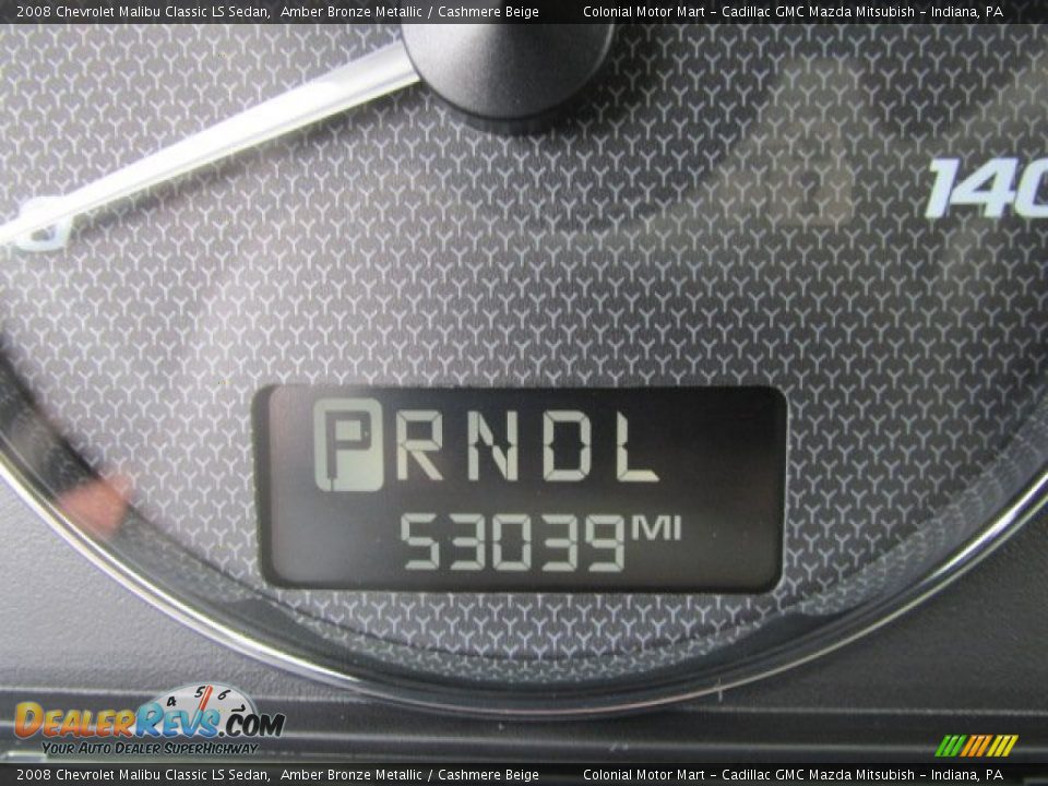 2008 Chevrolet Malibu Classic LS Sedan Amber Bronze Metallic / Cashmere Beige Photo #20