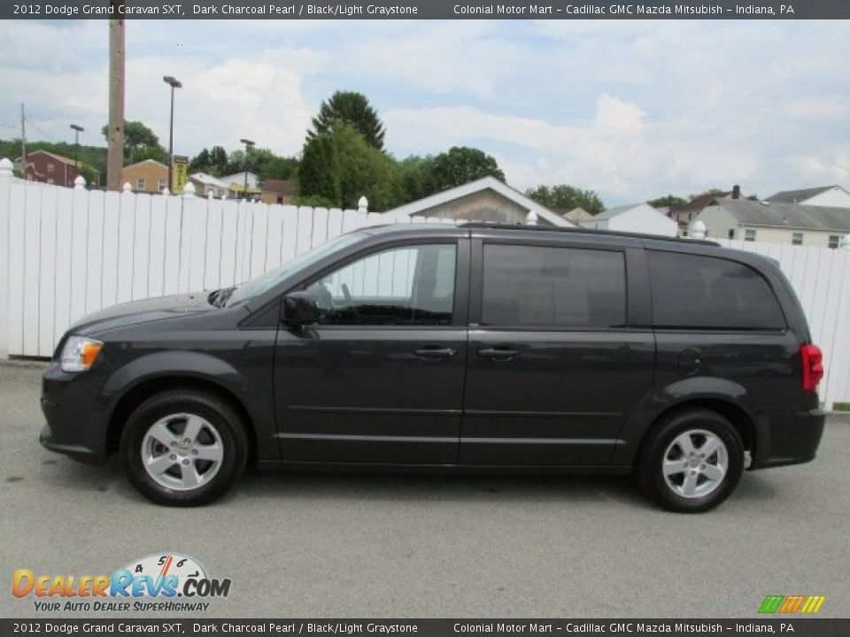 2012 Dodge Grand Caravan SXT Dark Charcoal Pearl / Black/Light Graystone Photo #2