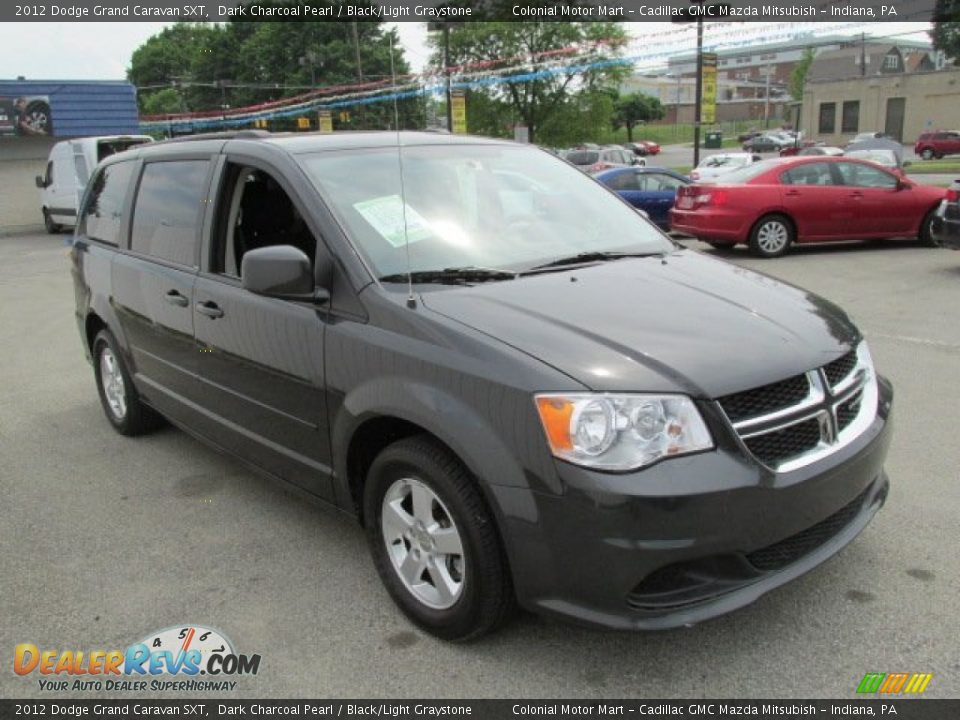 2012 Dodge Grand Caravan SXT Dark Charcoal Pearl / Black/Light Graystone Photo #5