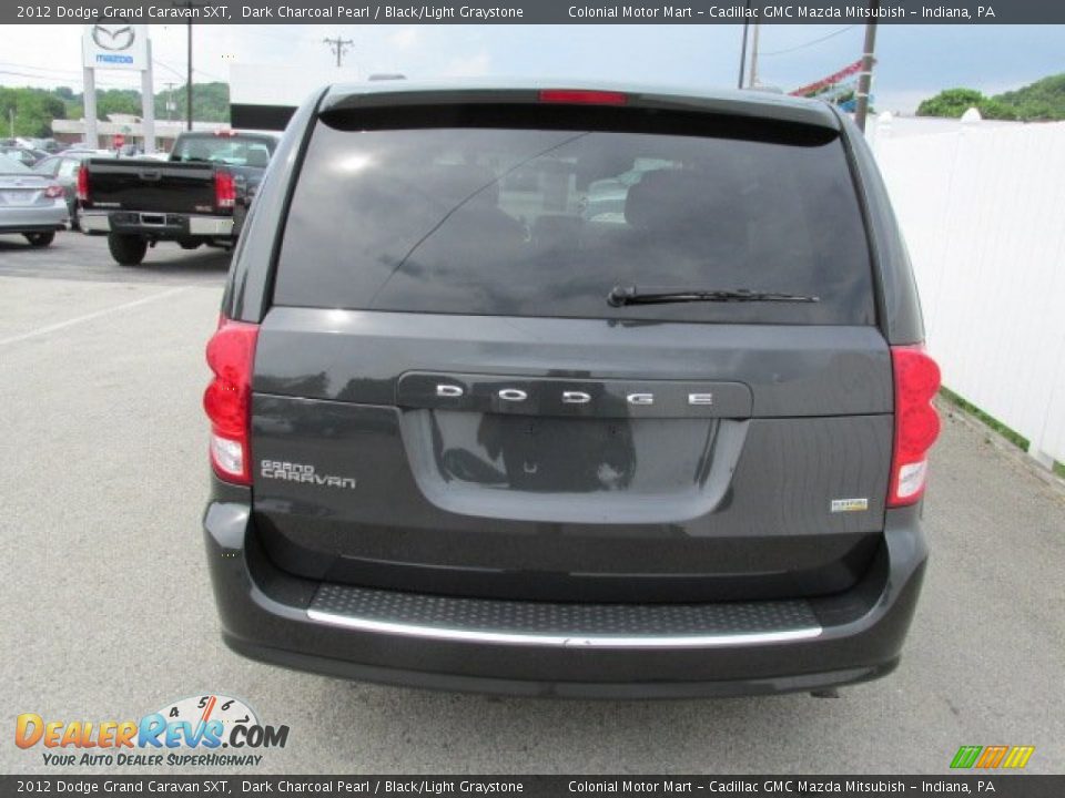 2012 Dodge Grand Caravan SXT Dark Charcoal Pearl / Black/Light Graystone Photo #7