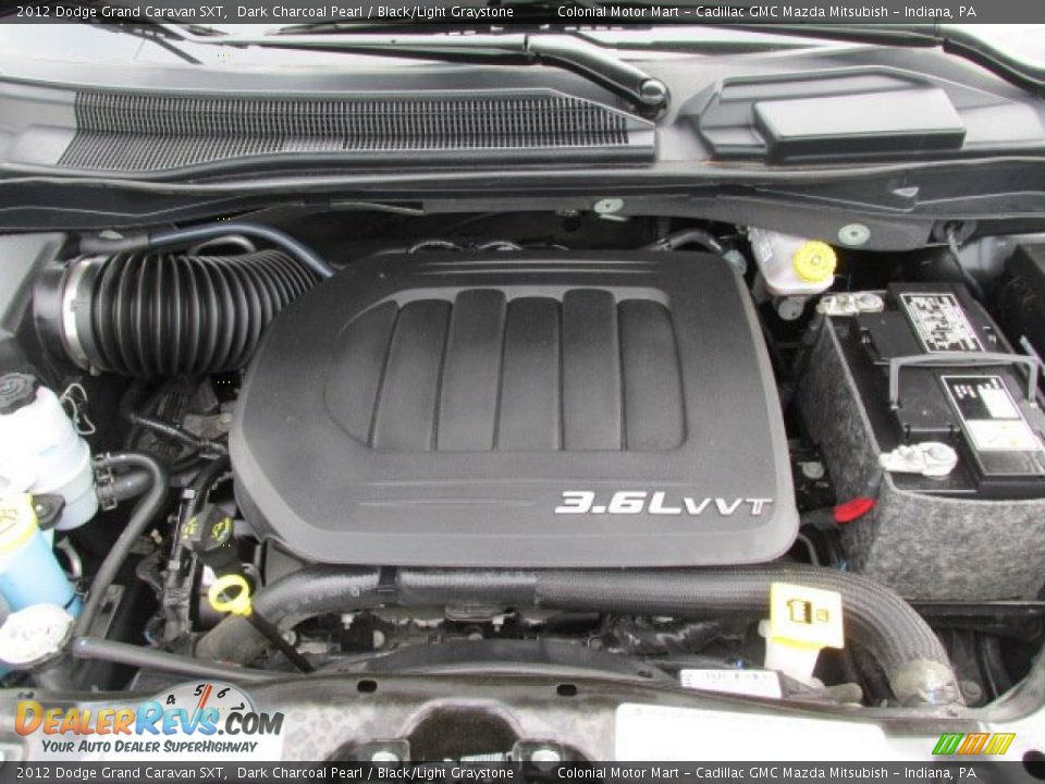 2012 Dodge Grand Caravan SXT Dark Charcoal Pearl / Black/Light Graystone Photo #8