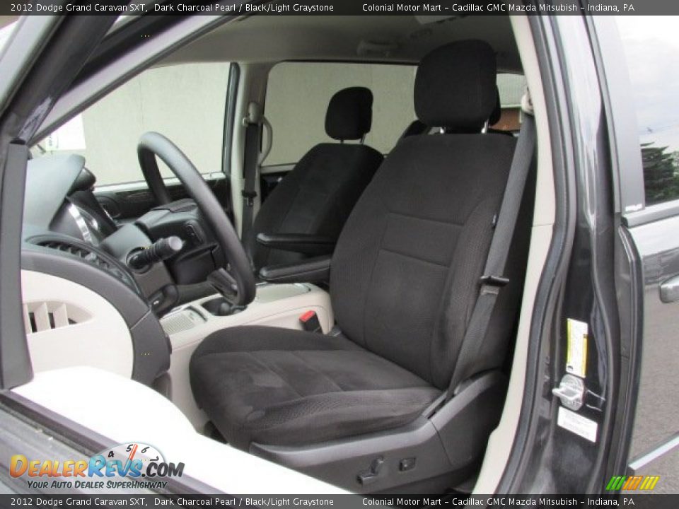 2012 Dodge Grand Caravan SXT Dark Charcoal Pearl / Black/Light Graystone Photo #10