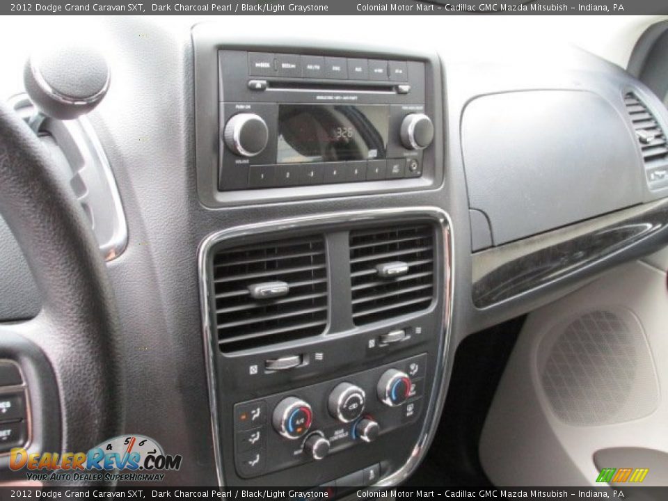 2012 Dodge Grand Caravan SXT Dark Charcoal Pearl / Black/Light Graystone Photo #12