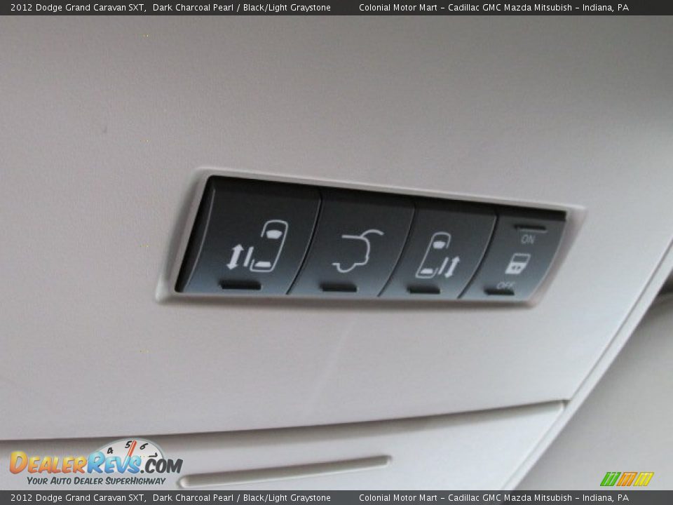2012 Dodge Grand Caravan SXT Dark Charcoal Pearl / Black/Light Graystone Photo #14