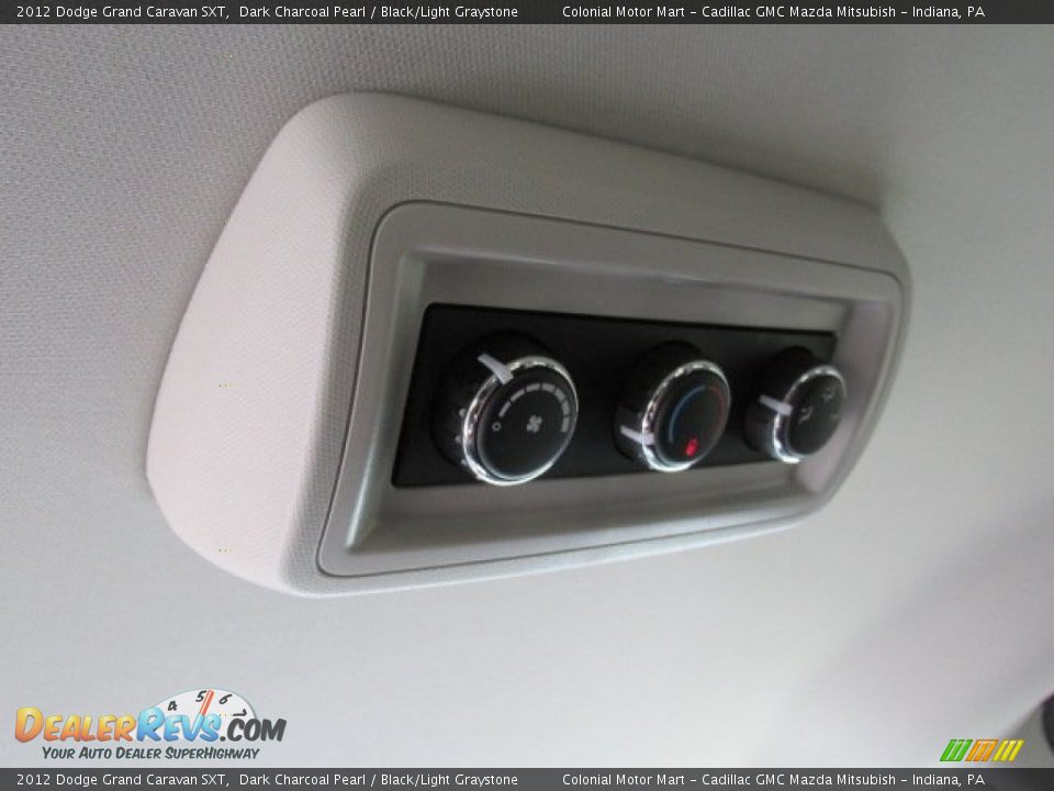 2012 Dodge Grand Caravan SXT Dark Charcoal Pearl / Black/Light Graystone Photo #17