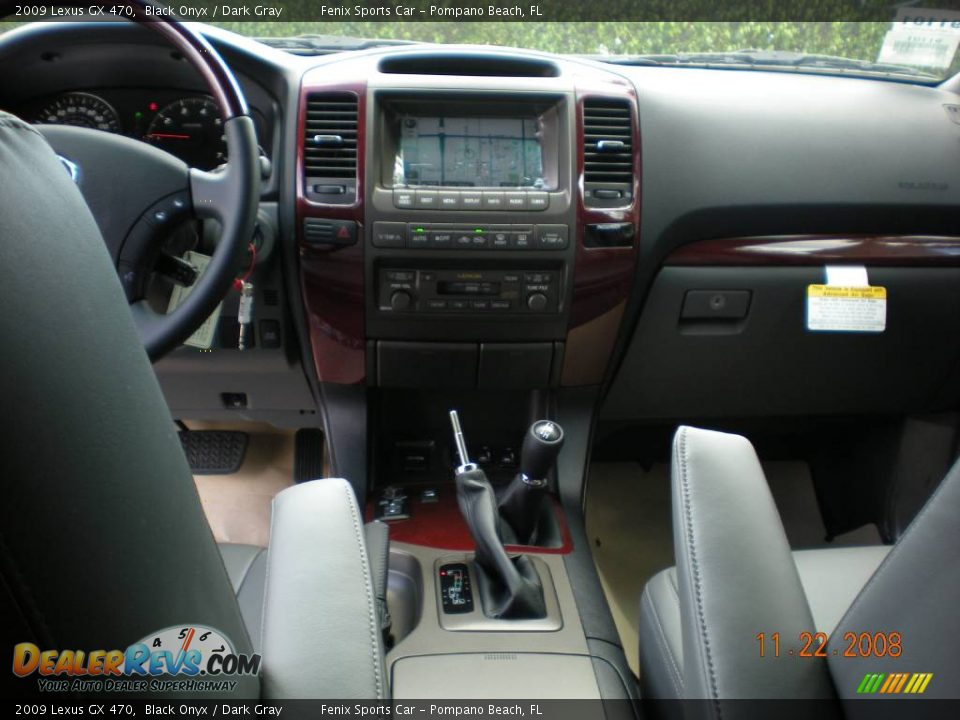 2009 Lexus GX 470 Black Onyx / Dark Gray Photo #5