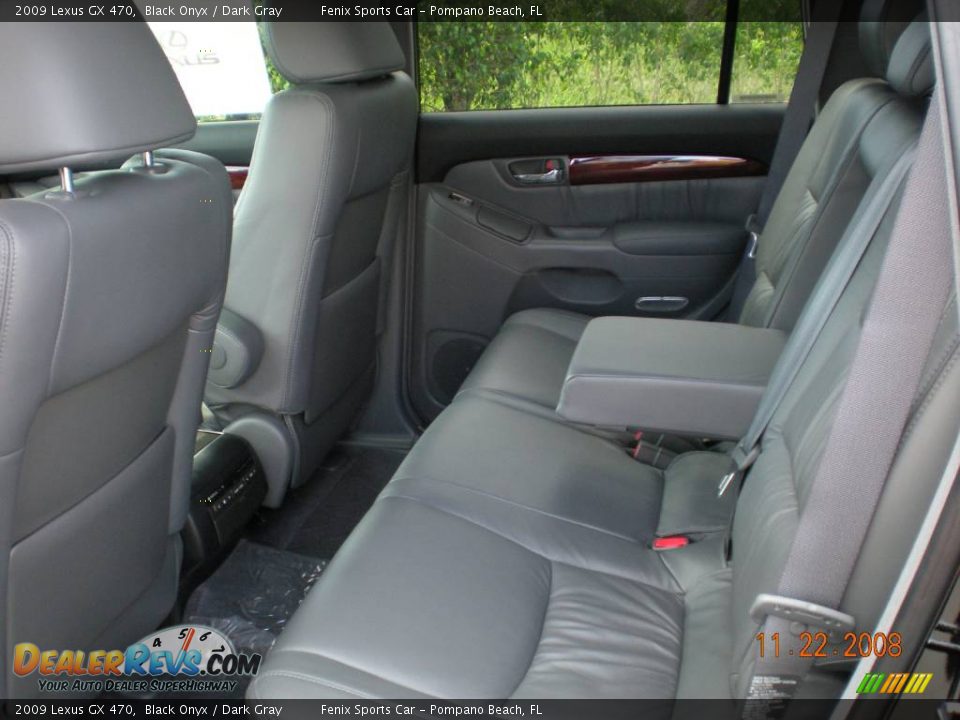 2009 Lexus GX 470 Black Onyx / Dark Gray Photo #6