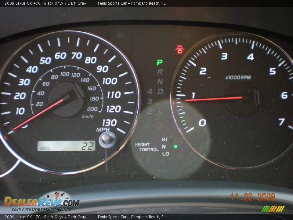 2009 Lexus GX 470 Black Onyx / Dark Gray Photo #8