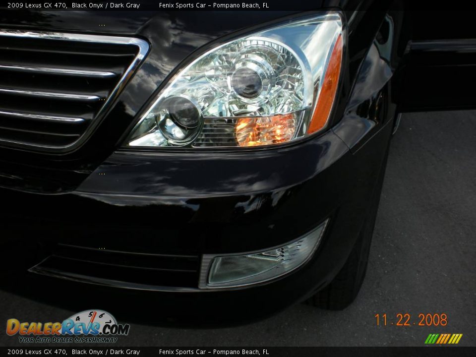 2009 Lexus GX 470 Black Onyx / Dark Gray Photo #17