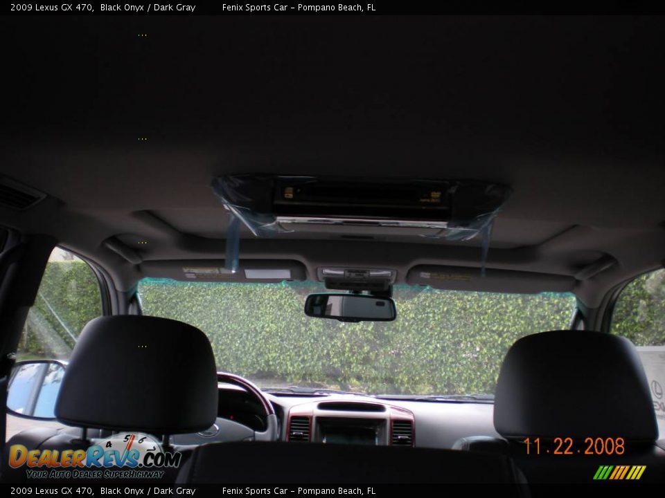 2009 Lexus GX 470 Black Onyx / Dark Gray Photo #20