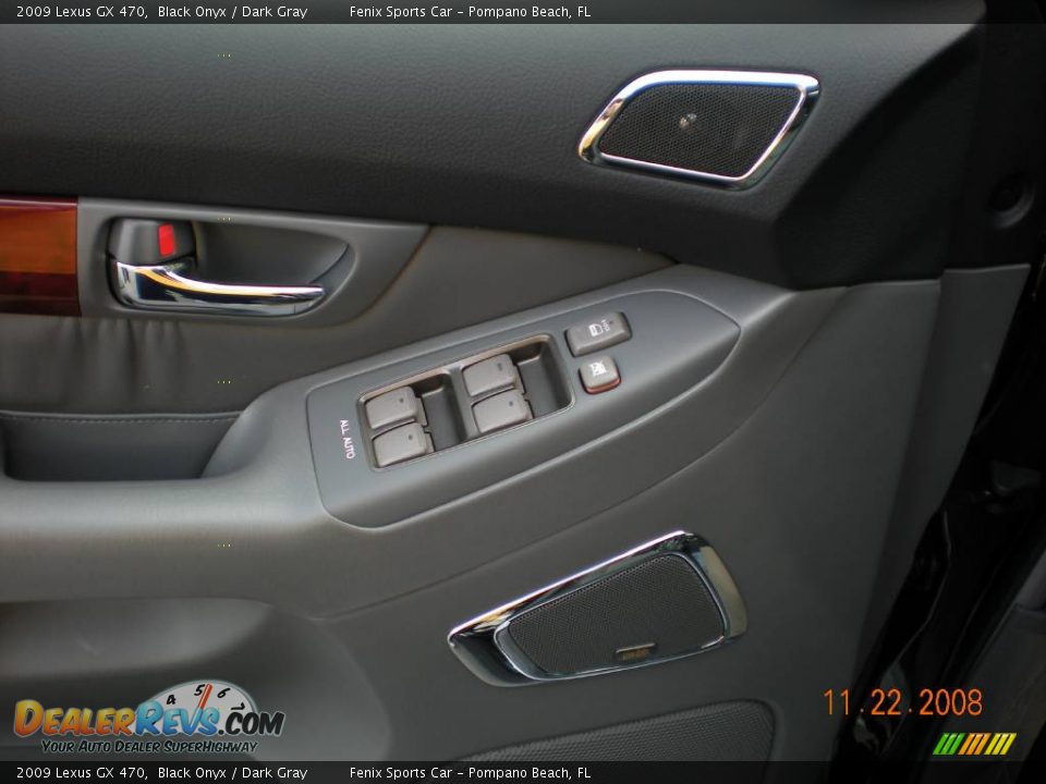 2009 Lexus GX 470 Black Onyx / Dark Gray Photo #21