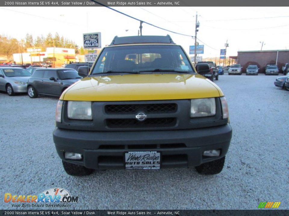 2000 Nissan Xterra SE V6 4x4 Solar Yellow / Dusk Photo #12