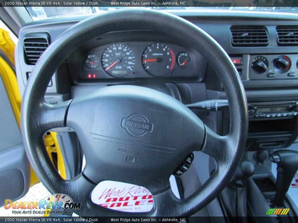 2000 Nissan Xterra SE V6 4x4 Solar Yellow / Dusk Photo #24