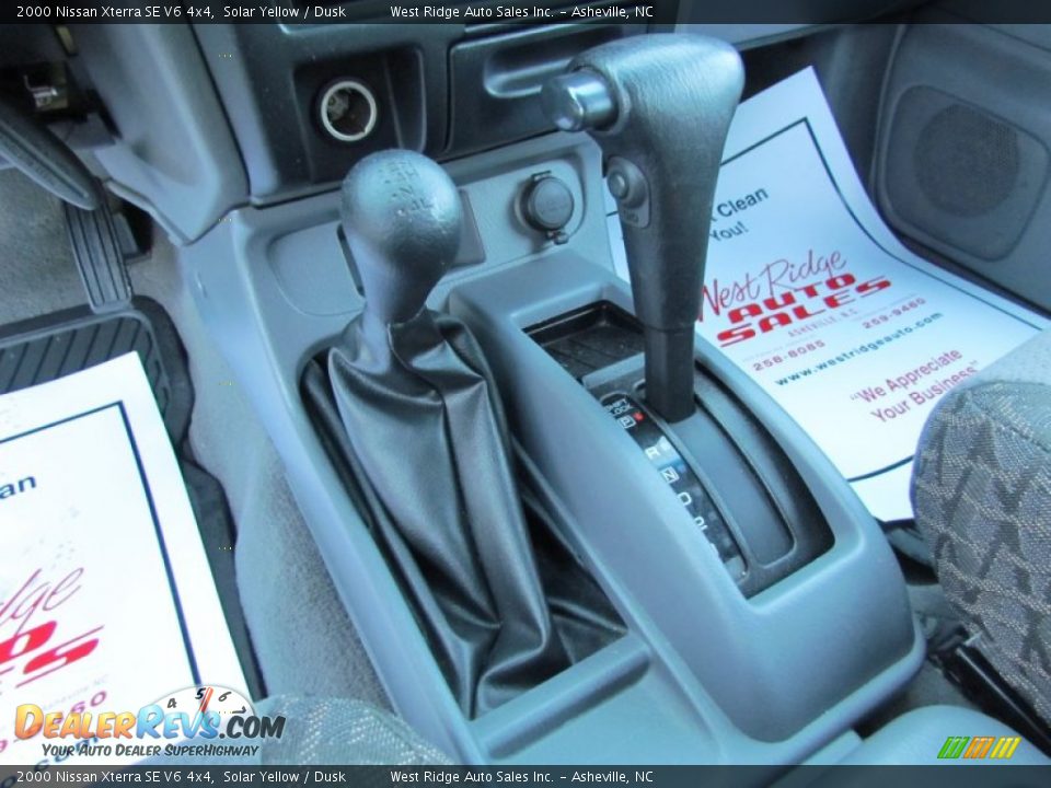 2000 Nissan Xterra SE V6 4x4 Solar Yellow / Dusk Photo #25