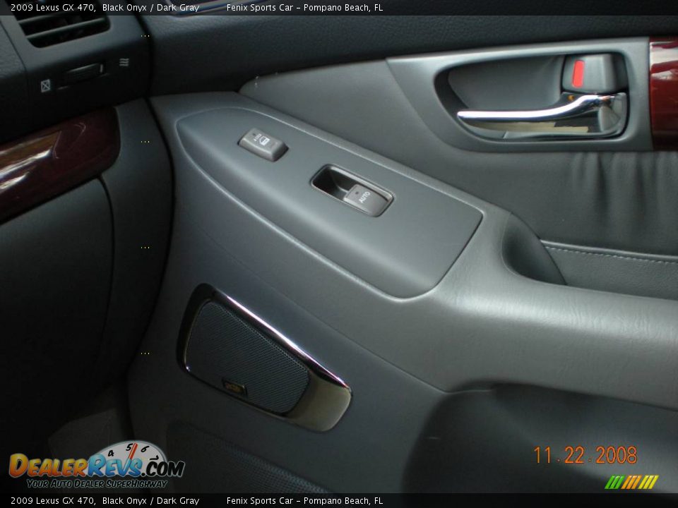 2009 Lexus GX 470 Black Onyx / Dark Gray Photo #22