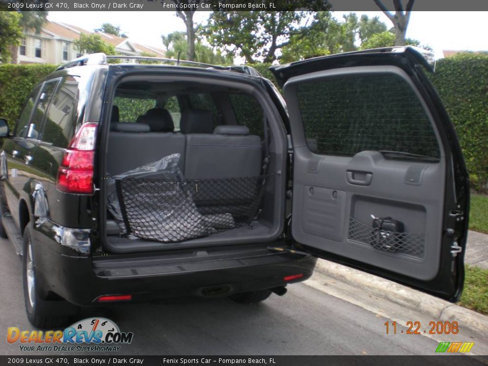 2009 Lexus GX 470 Black Onyx / Dark Gray Photo #27