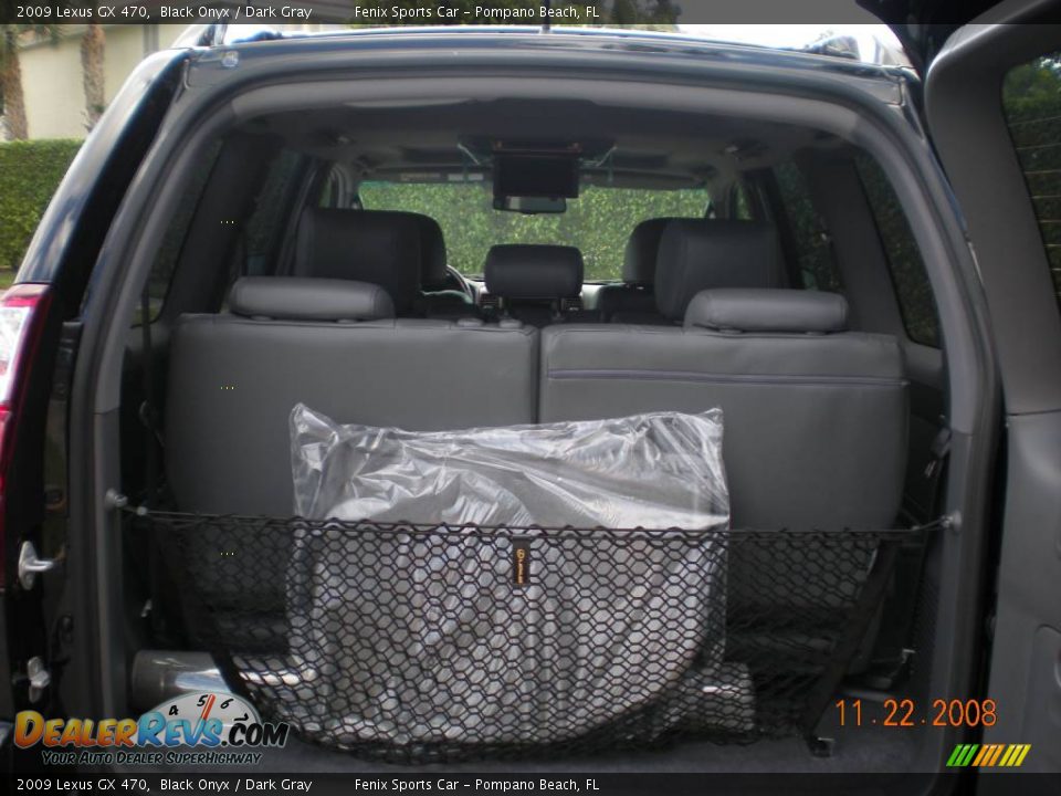 2009 Lexus GX 470 Black Onyx / Dark Gray Photo #28
