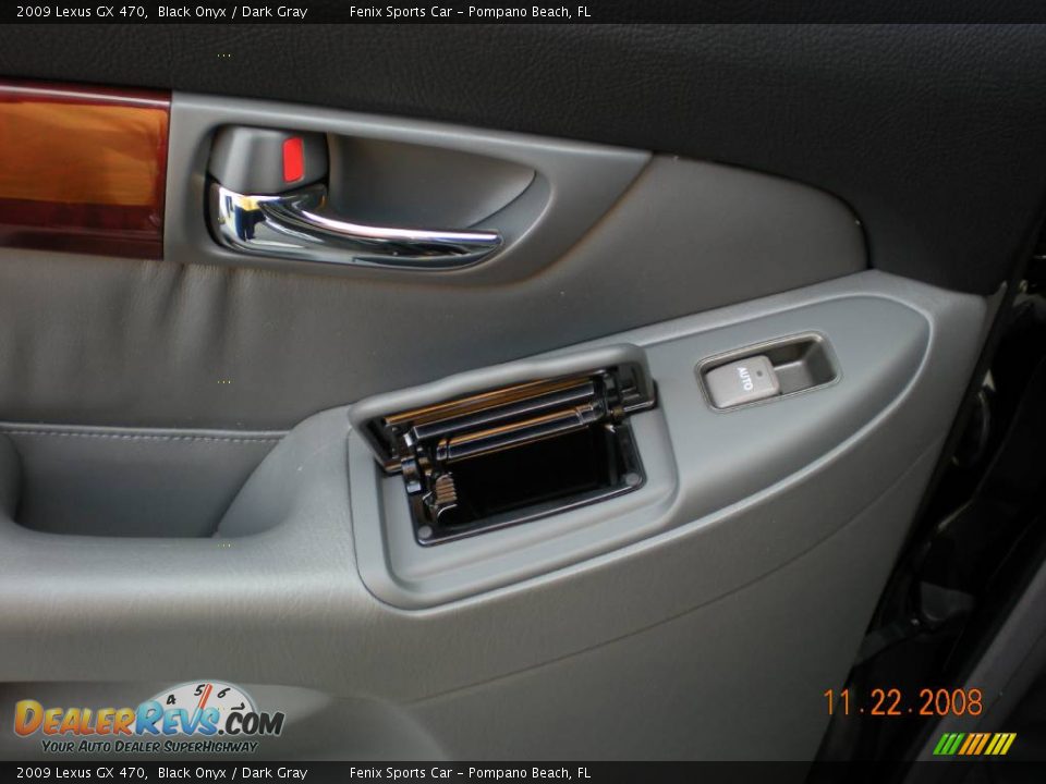 2009 Lexus GX 470 Black Onyx / Dark Gray Photo #30