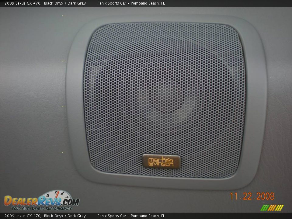 2009 Lexus GX 470 Black Onyx / Dark Gray Photo #32