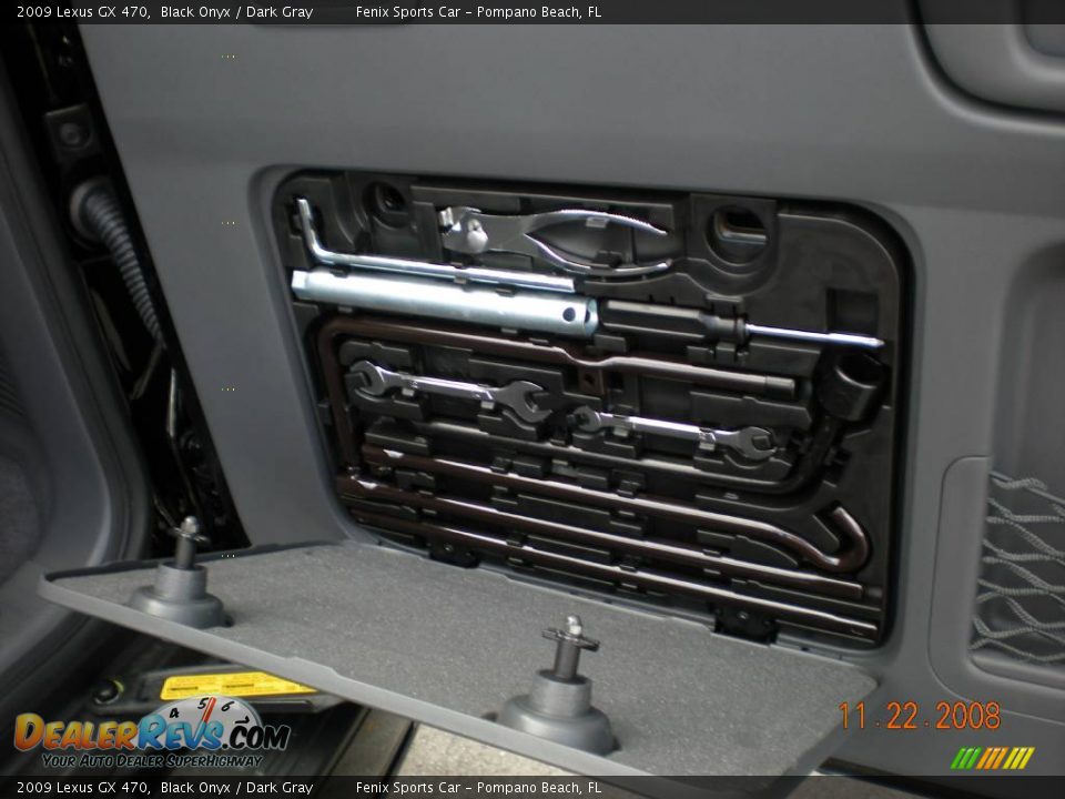 2009 Lexus GX 470 Black Onyx / Dark Gray Photo #33