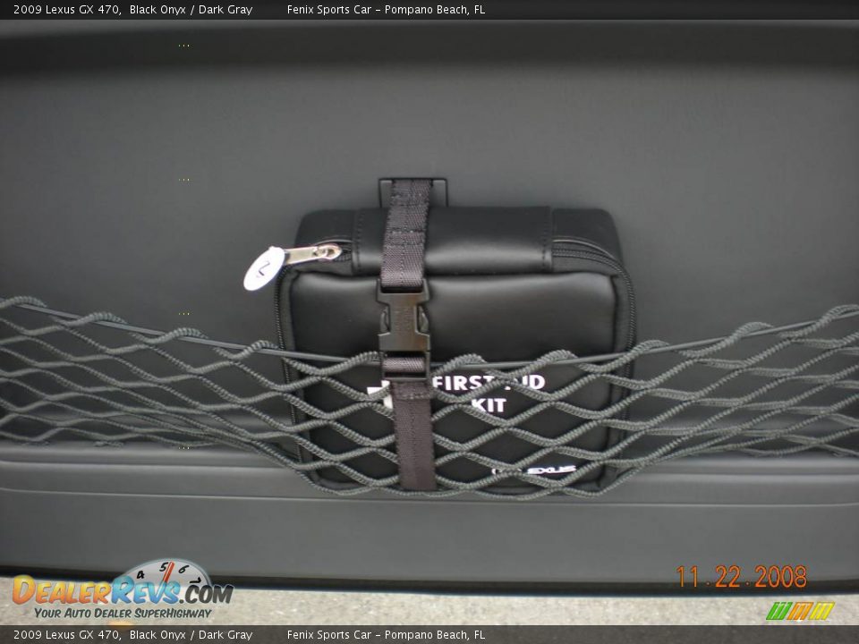 2009 Lexus GX 470 Black Onyx / Dark Gray Photo #34