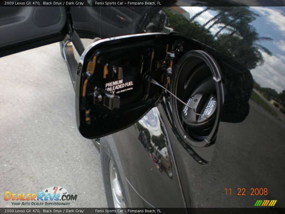 2009 Lexus GX 470 Black Onyx / Dark Gray Photo #35