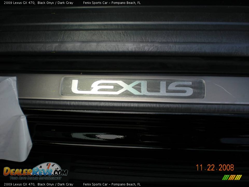 2009 Lexus GX 470 Black Onyx / Dark Gray Photo #36
