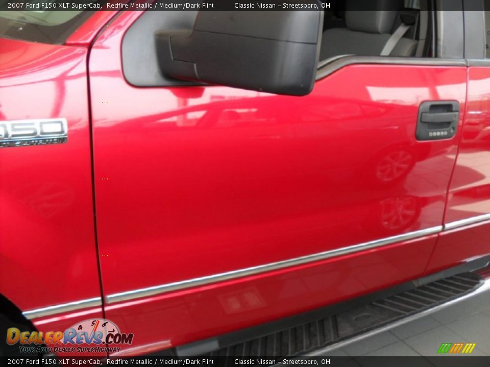 2007 Ford F150 XLT SuperCab Redfire Metallic / Medium/Dark Flint Photo #8