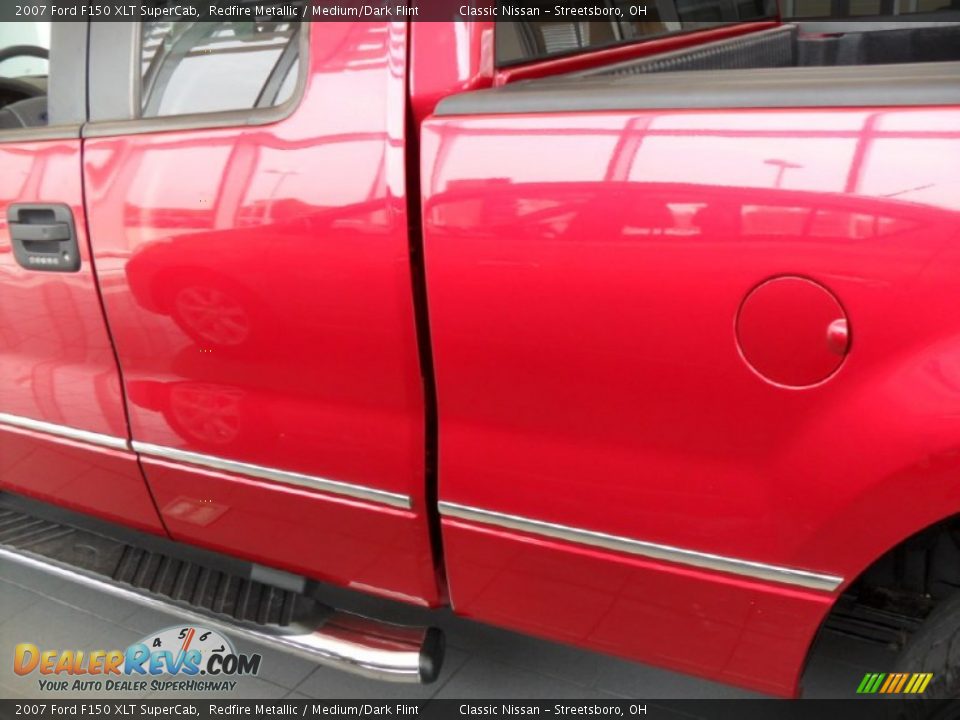 2007 Ford F150 XLT SuperCab Redfire Metallic / Medium/Dark Flint Photo #9